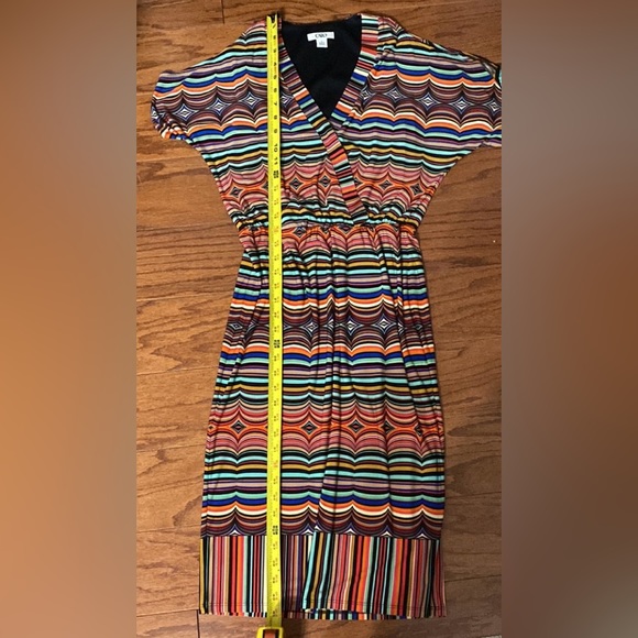 Cato colorful stripe open shoulder dress - size small - Picture 12 of 13